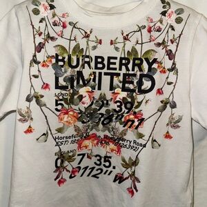Burberry Kids Floral Print Shirt
